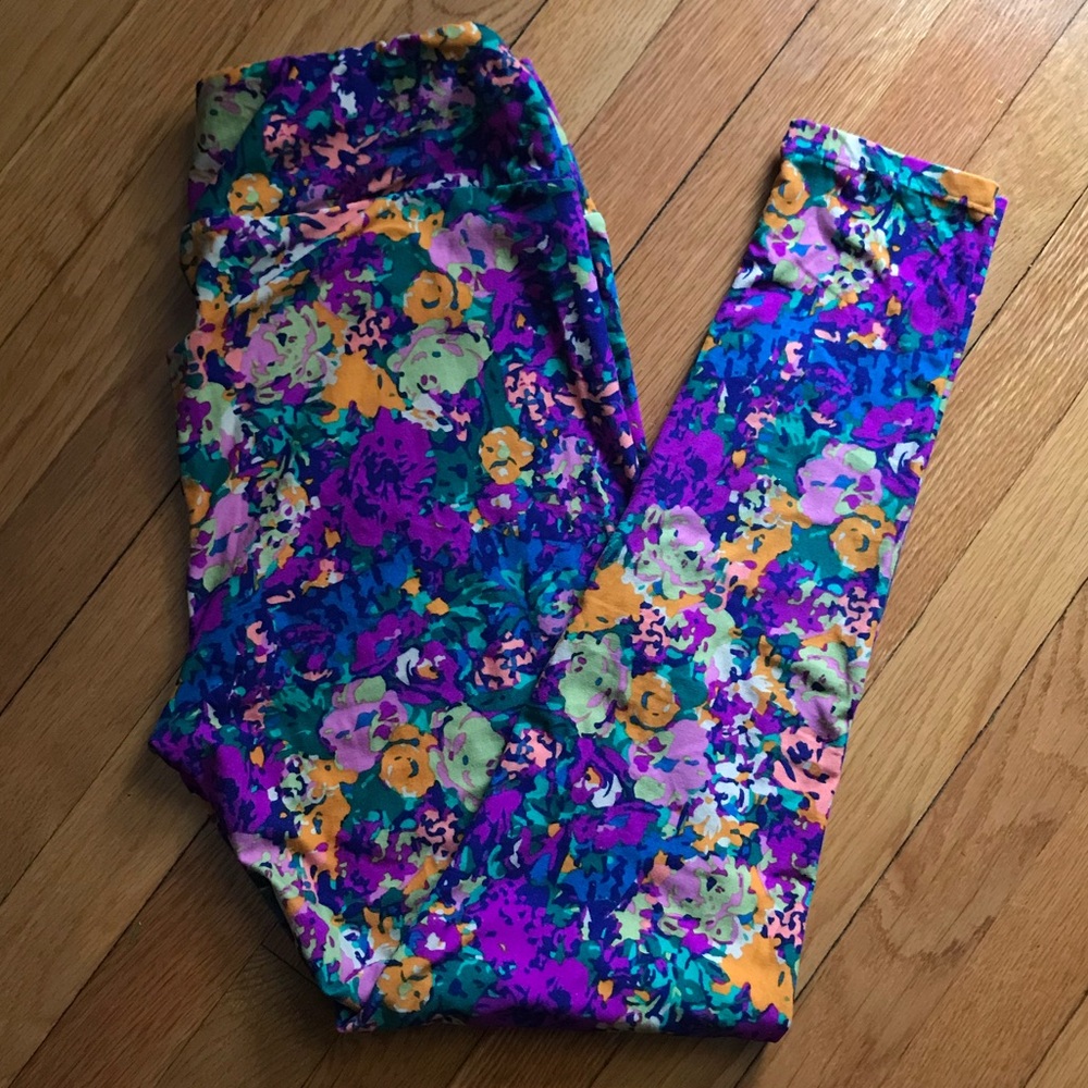 TC Lularoe leggings EUC